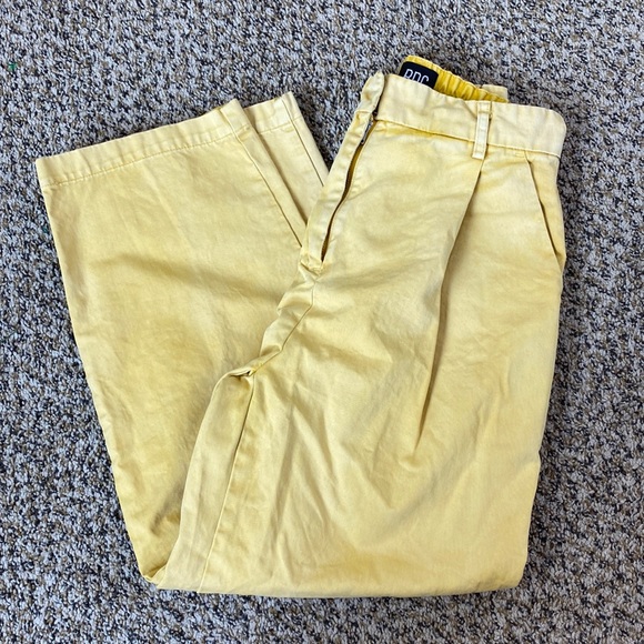 UO BDG Dani High-Waisted Yellow Chino Pant - Picture 2 of 11